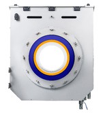 Sistema de medición de espesor para extrusora de plástico